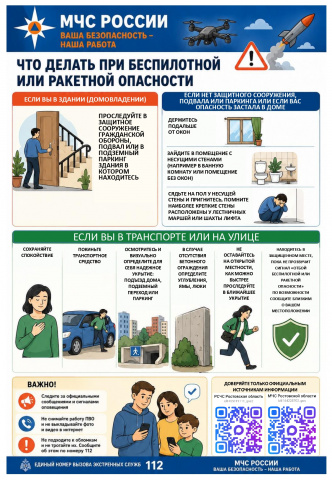 Памятка! Ракетая опасность